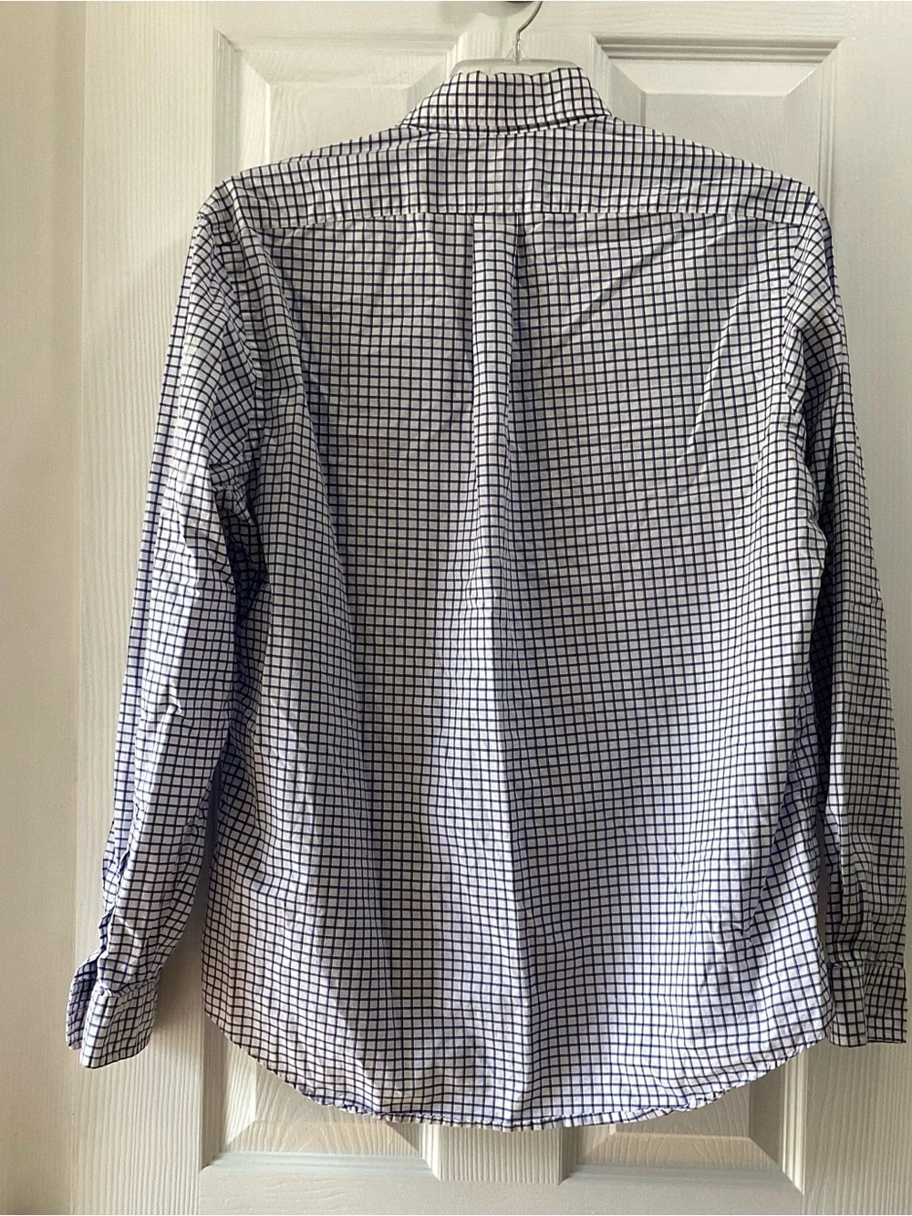 Polo by Ralph Lauren White & Navy Checked Button-Down Shirt